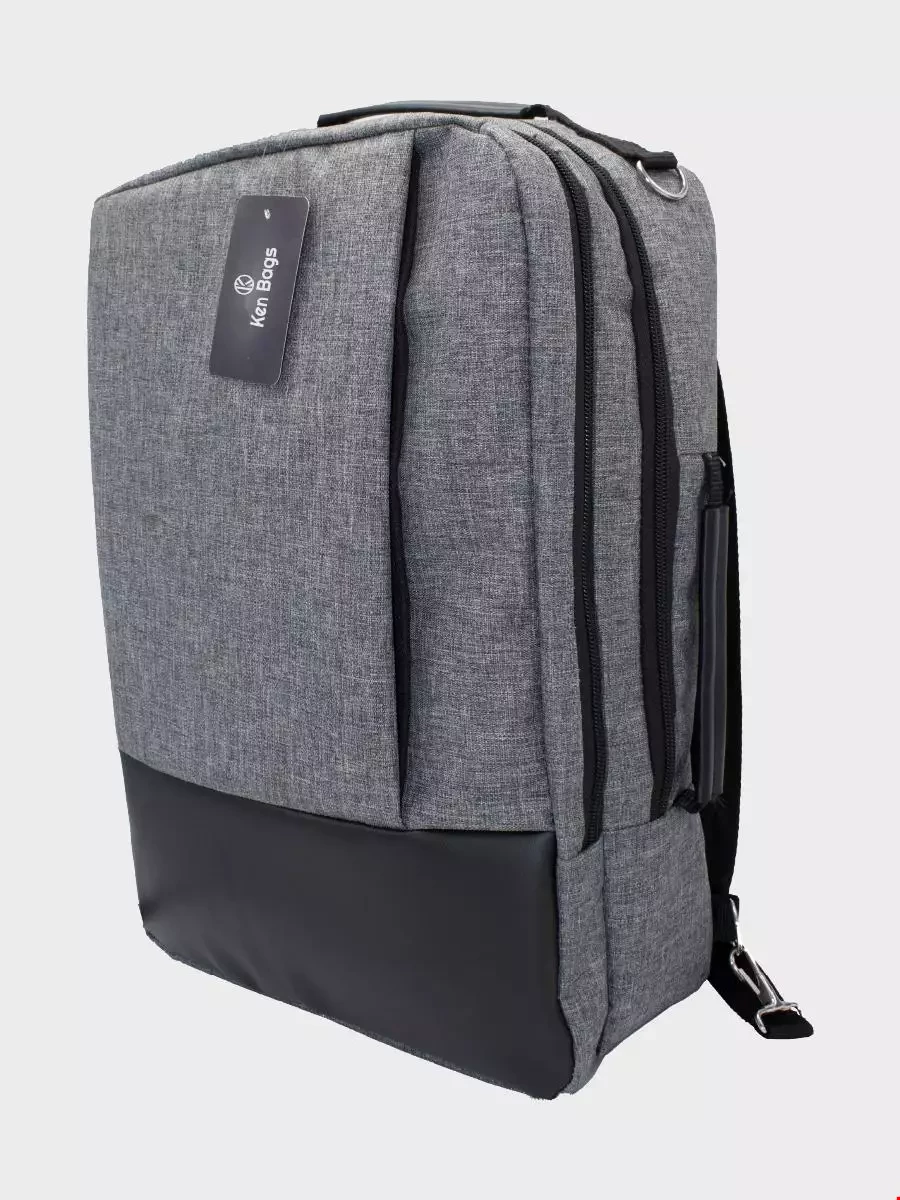 Modular Laptop and Backpack - Gray | Ken Bag Manufacturing